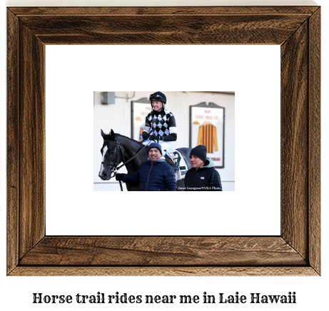 horse trail rides near me in Laie, Hawaii